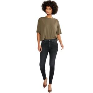 New Etica Giselle Black Creek Mid Rise Skinny Various Sizes